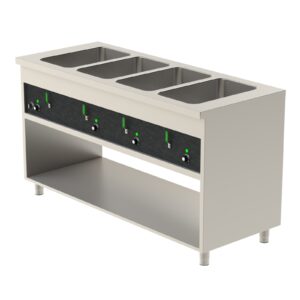 EVBS4S.jpg Vattenbad på stativ ECO-line 4 bassänger, 1600x650x900