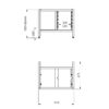Stativ till Rational iCombi 10 GN 1/1