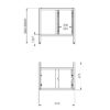 Stativ till Rational iCombi 6 GN 1/1
